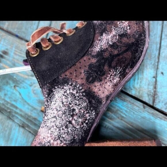 Desigual Heeled Boots SIZE 36=5.5 - Picture 8 of 13